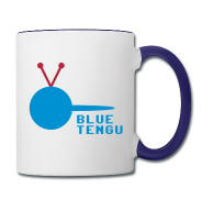 Official Blue Tengu Lefty Mug