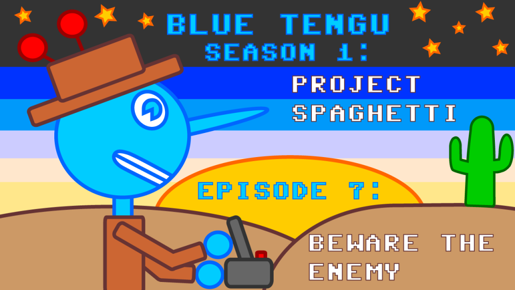 Blue Tengu YouTube Title Card