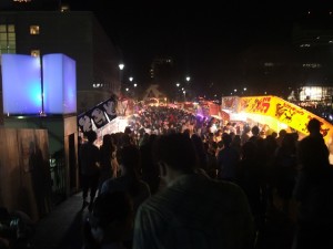 Tsukuba Matsuri - Bridge at Night