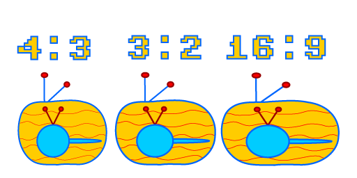 Blue　Tengu Aspect Ratios