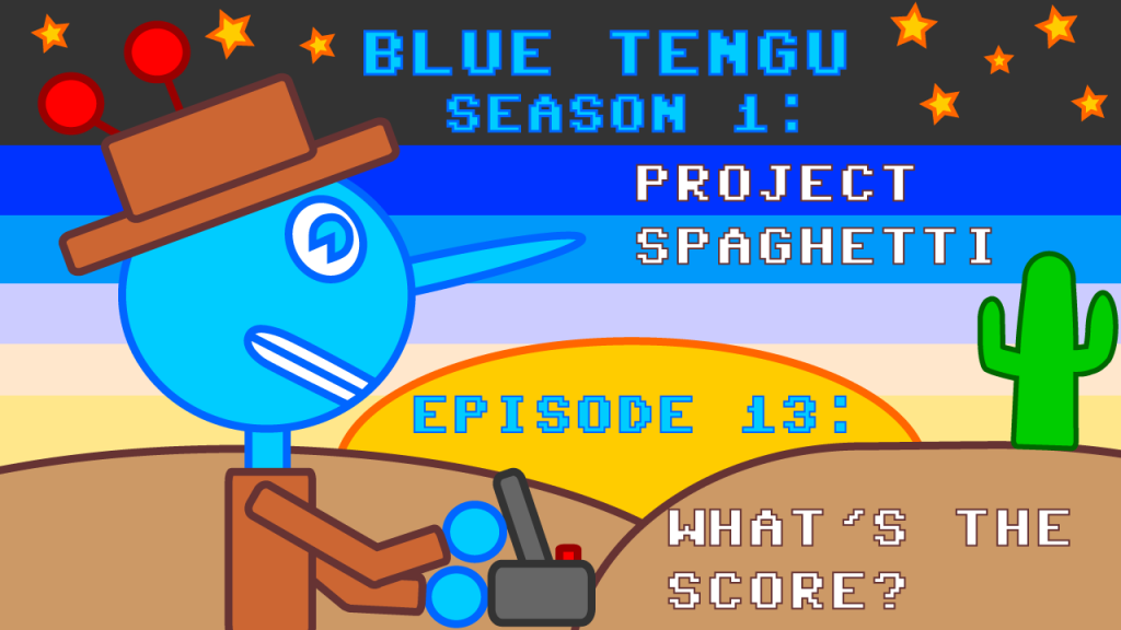 Blue Tengu YouTube Title Card - Episode 13