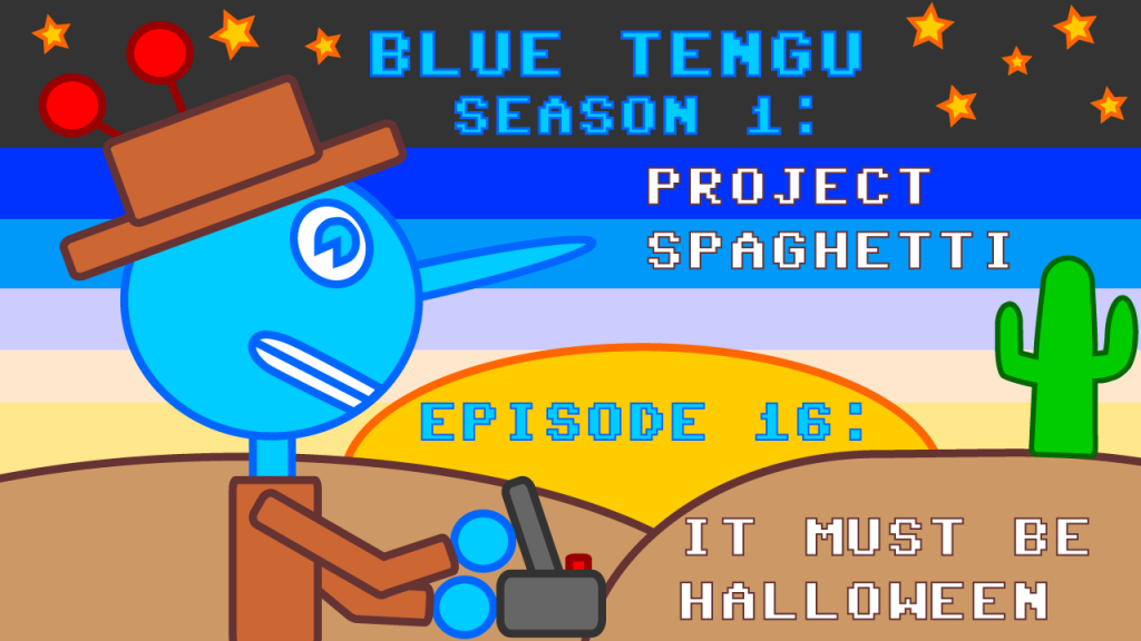 Blue Tengu YouTube Title Card - Episode 16