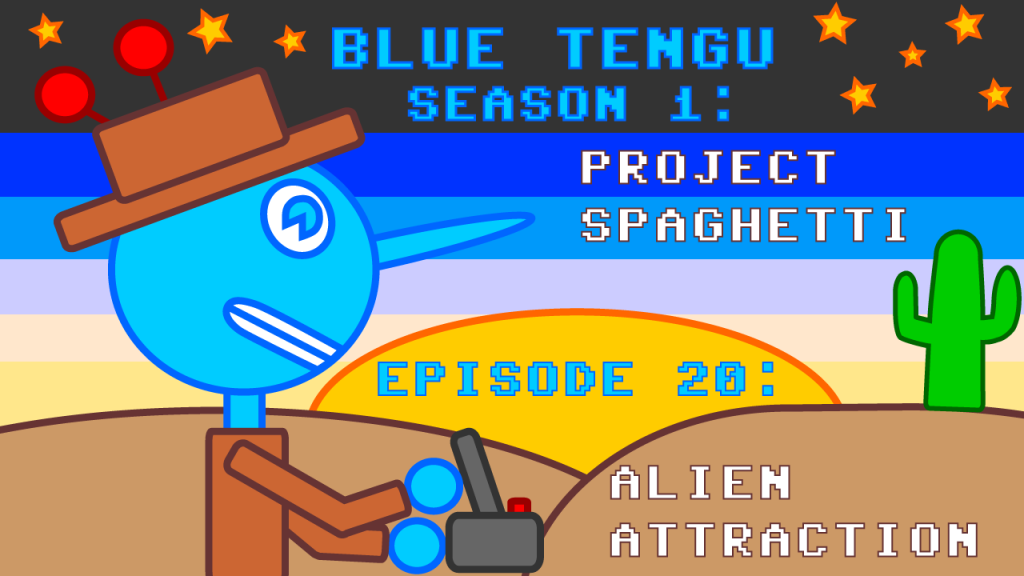 Blue Tengu YouTube Title Card - Episode 20