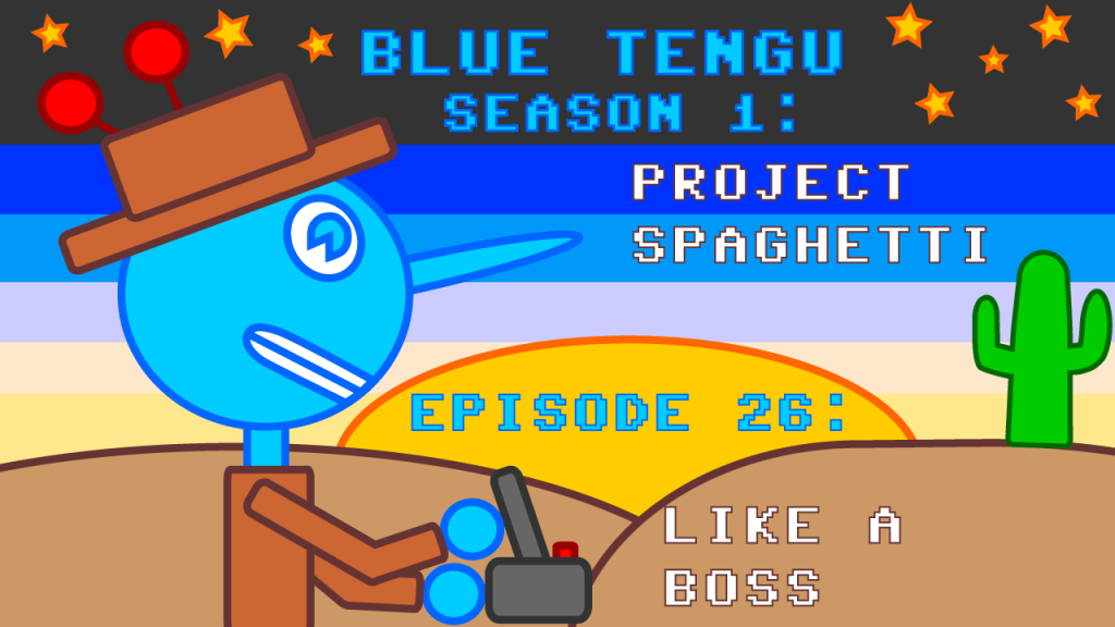 Blue Tengu YouTube Title Card - Episode 26