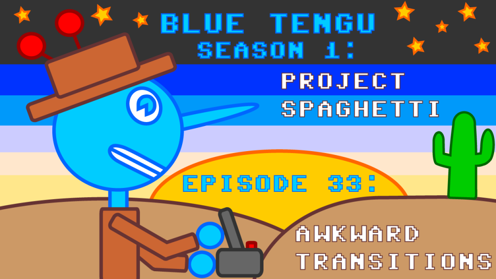 Blue Tengu YouTube Title Card - Episode 33