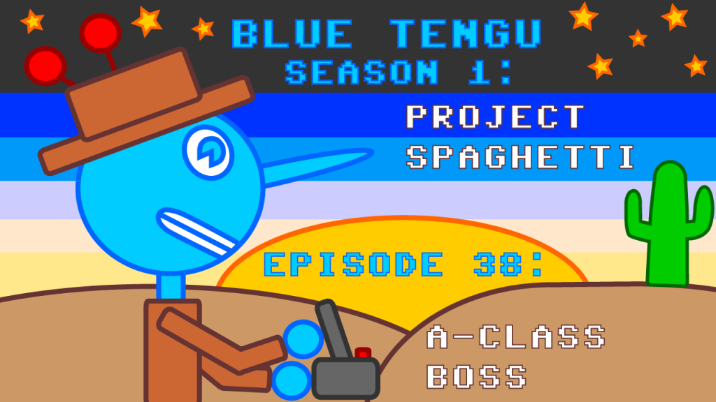 Blue Tengu YouTube Title Card - Episode 38