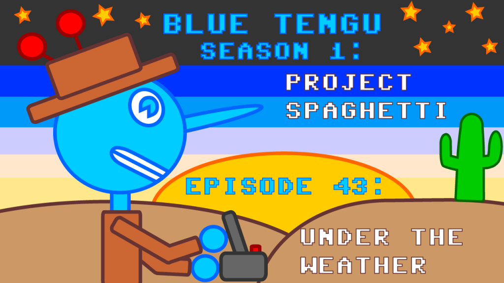 Blue Tengu YouTube Title Card - Episode 43