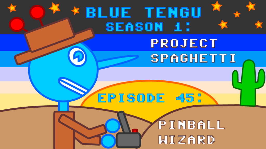 Blue Tengu YouTube Title Card - Episode 45