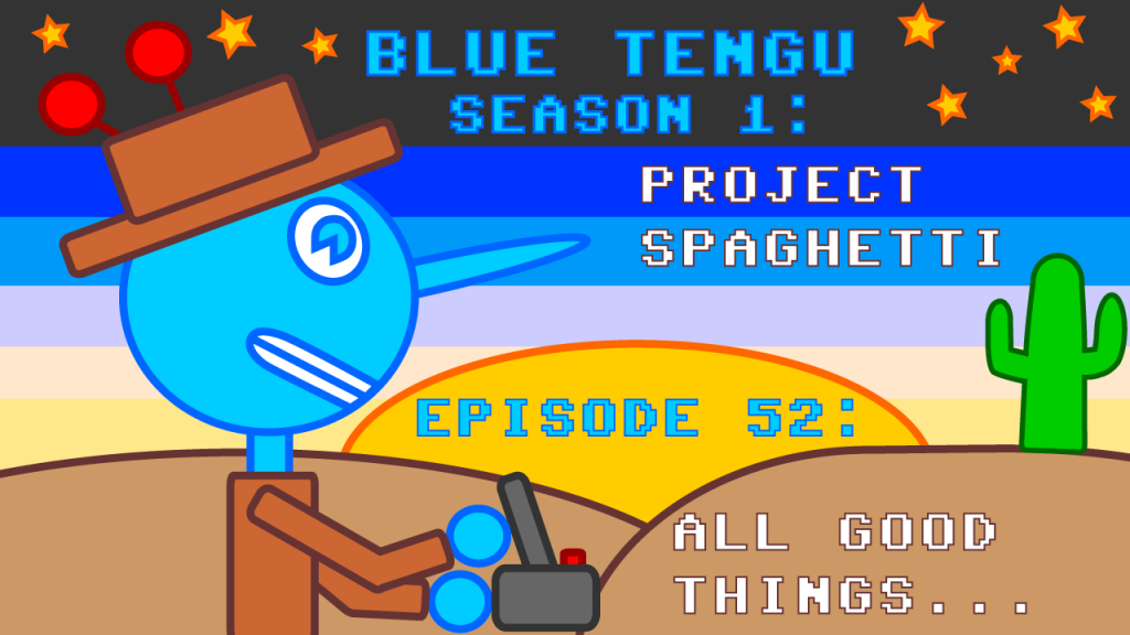 Blue Tengu YouTube Title Card - Episode 52
