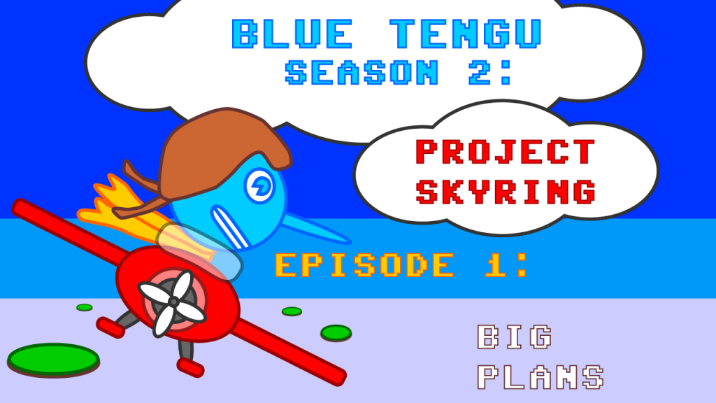 Blue Tengu YouTube Title Card - S2E1