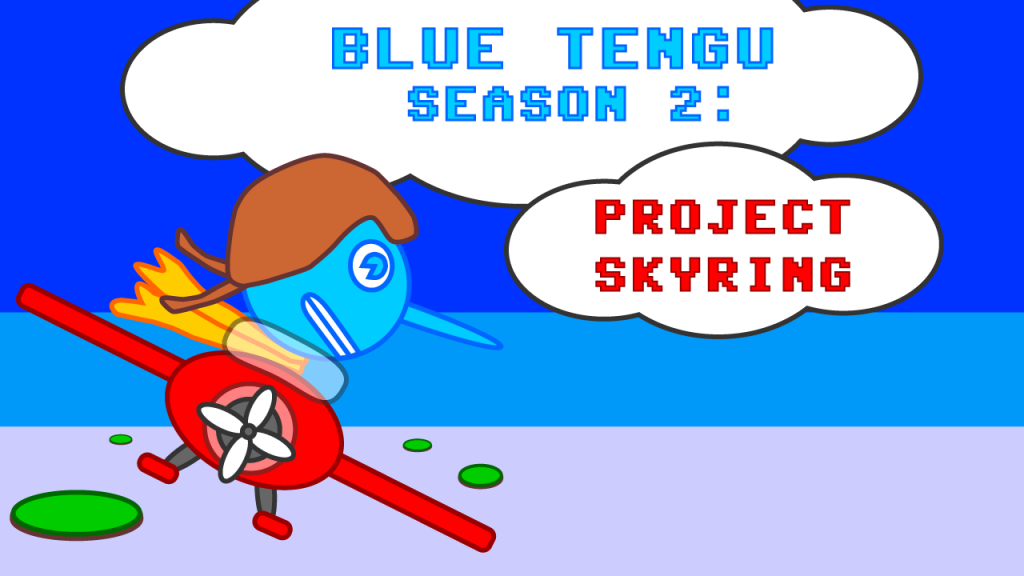 Blue Tengu Project Skyring YouTube Title Card