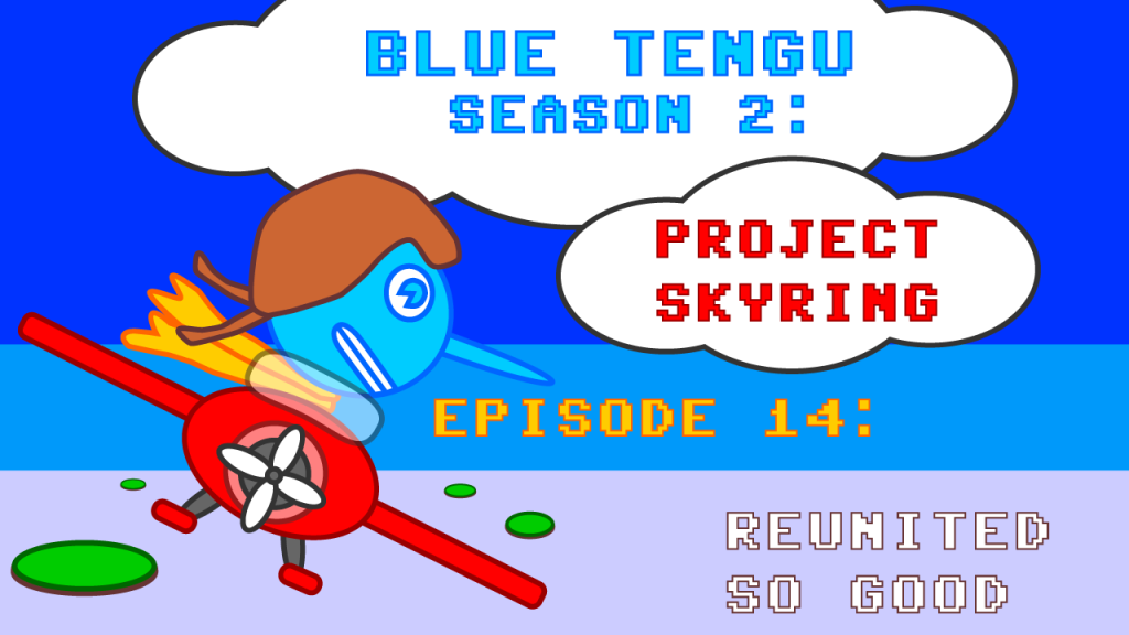 Blue Tengu YouTube Title Card - S2E14