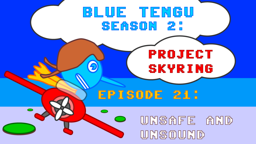 Blue Tengu YouTube Title Card - S2E21