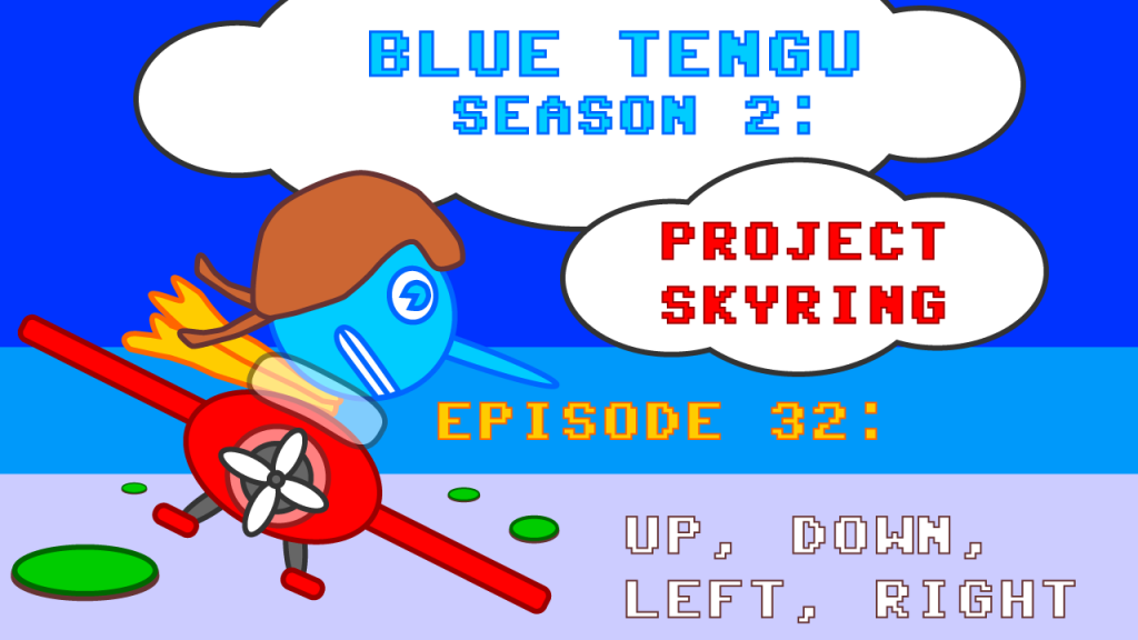 Blue Tengu YouTube Title Card - S2E32