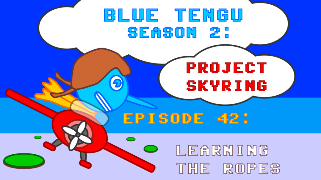 Blue Tengu YouTube Title Card - S2E42