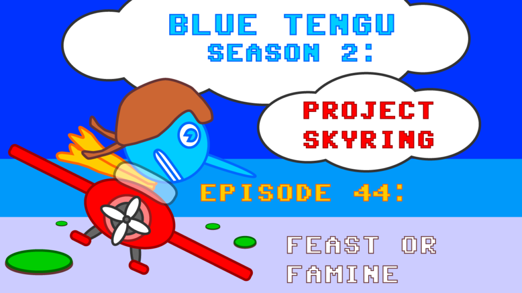 Blue Tengu YouTube Title Card - S2E44