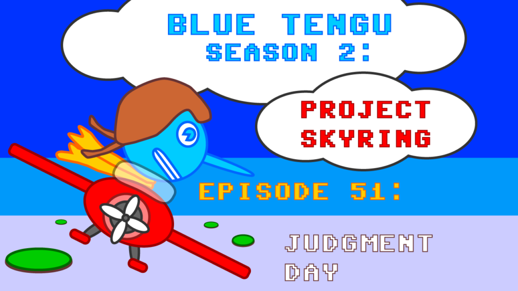 Blue Tengu YouTube Title Card - S2E51